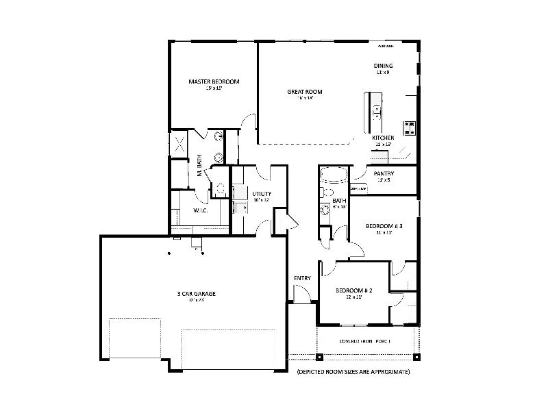 Lewiston Floorplan